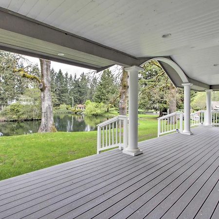 Contemporary Tacoma Cottage With Deck And Pond! Eksteriør billede