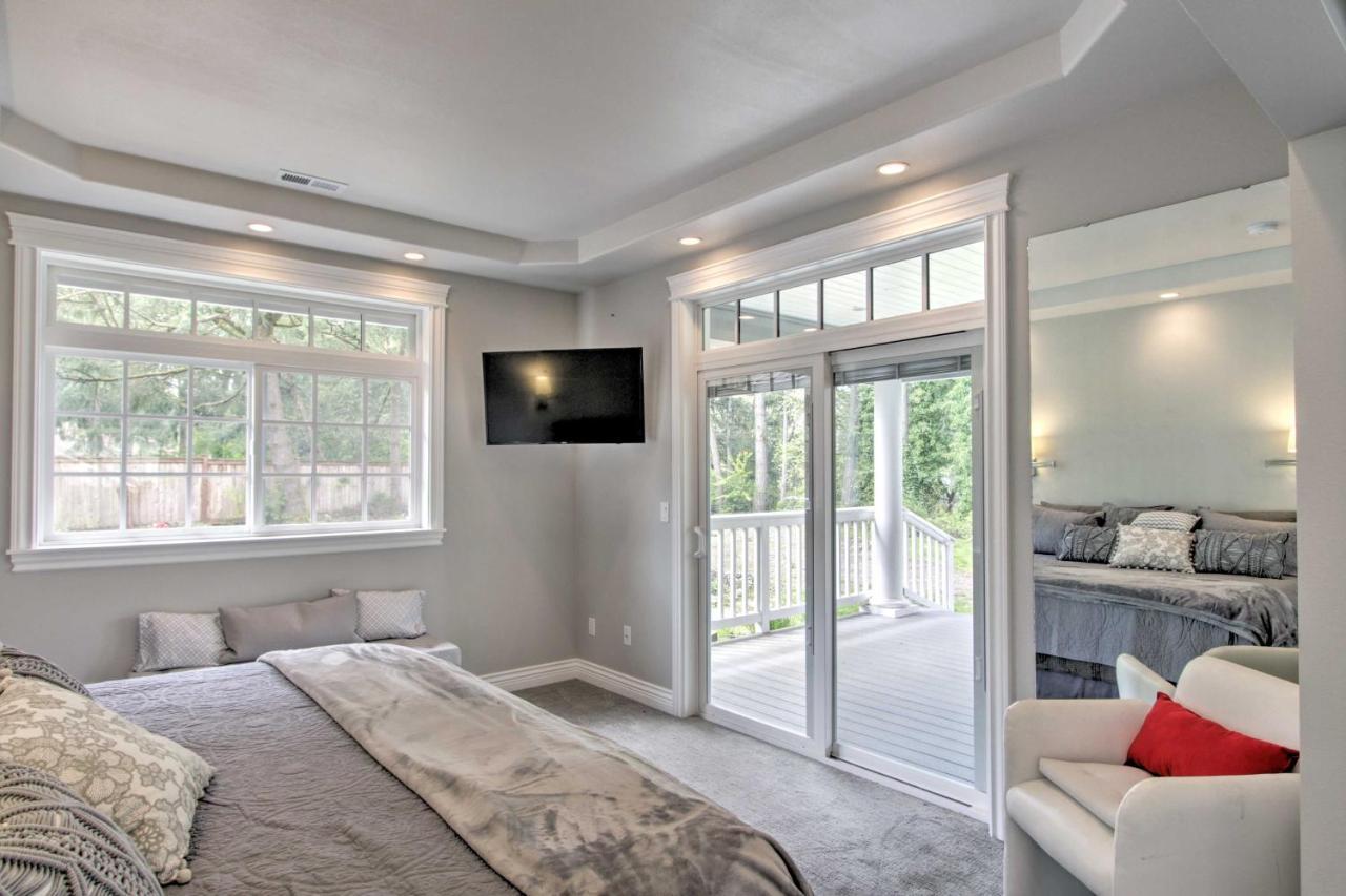 Contemporary Tacoma Cottage With Deck And Pond! Eksteriør billede